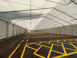 Guarded storage of products