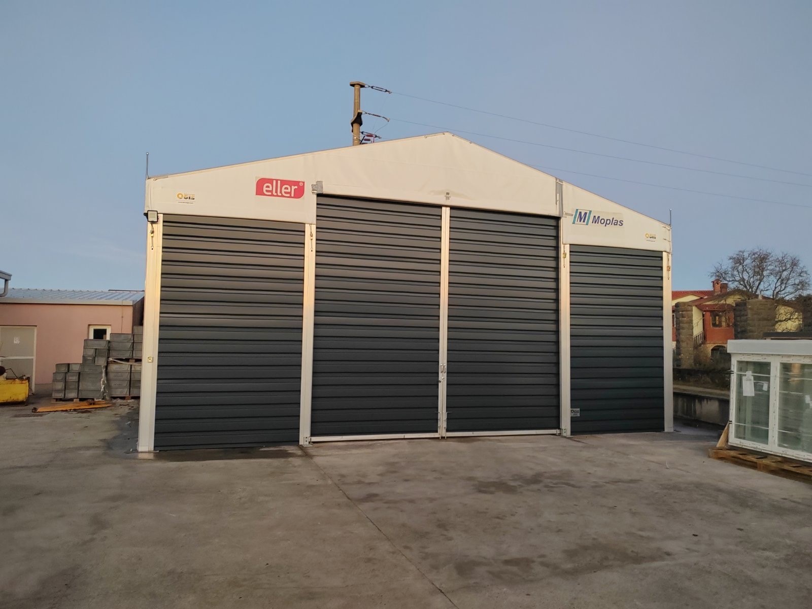 Industrijski šotor OGIS QCS tip 2: 10,00 x 10,00 m / 4,20 m - slika 8