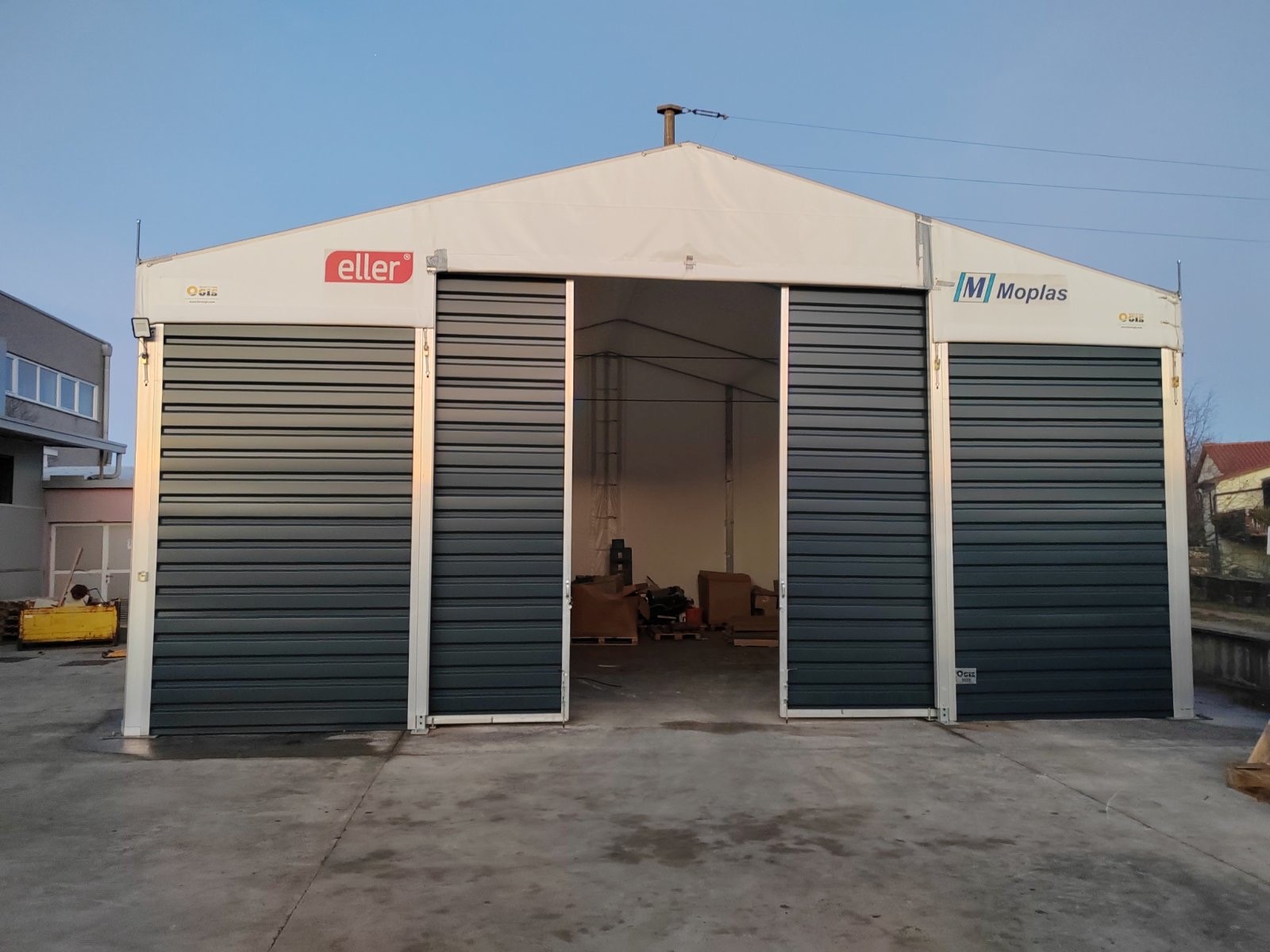 Industrijski šotor OGIS QCS tip 2: 10,00 x 10,00 m / 4,20 m - slika 6