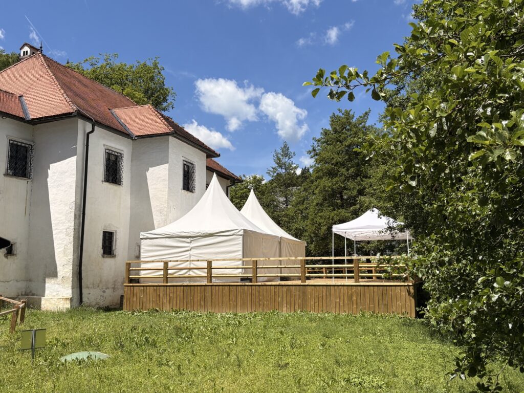 Pagoda šotor 5x5 m na POROKI